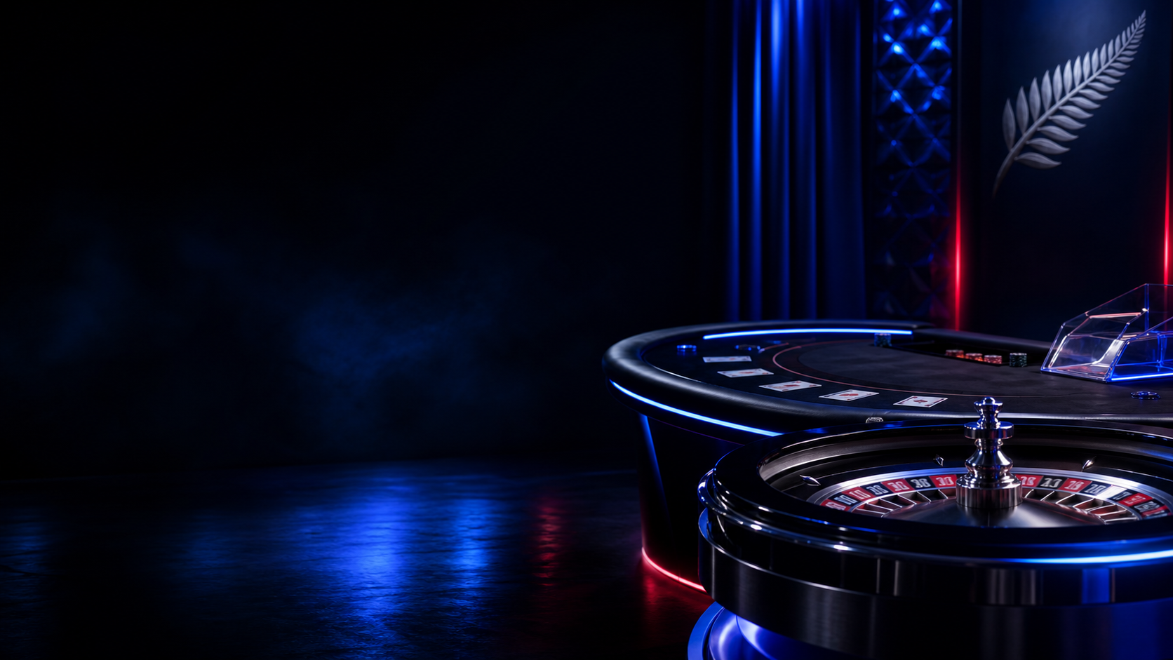 Ripper Casino live roulette and blackjack tables